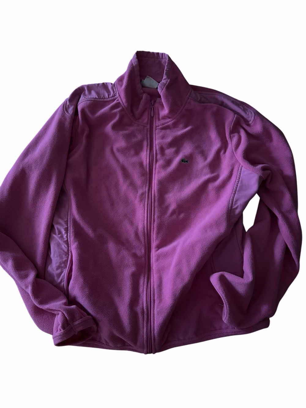 Lacoste Bubblegum Pink Fleece Zip Jacket